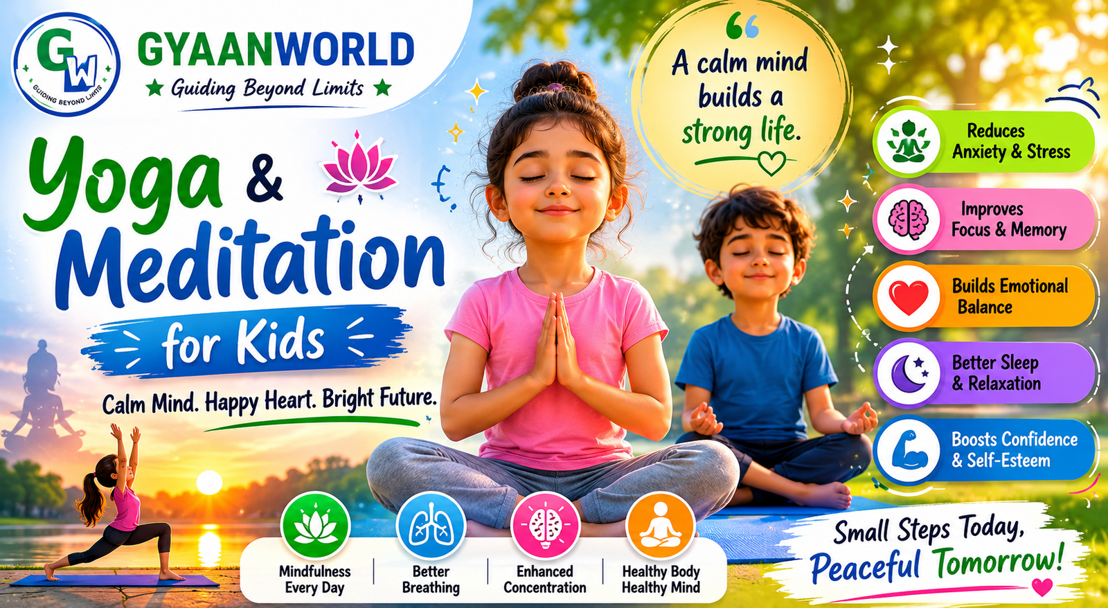 How Yoga and Meditation Help Children Stay Calm, Focused, and Anxiety-Free